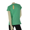 T-SHIRT DONNA CUORE A CUORE SCOLLO A V MANICA CORTA COTONE STAMPA ART. WJ0588