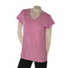 T-SHIRT DONNA CUORE A CUORE SCOLLO A V MANICA CORTA COTONE STAMPA ART. WJ0588