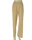 PANTALONE DONNA JENNIFER CLOSE PALAZZO ELASTICO TASCHE ART. 1894