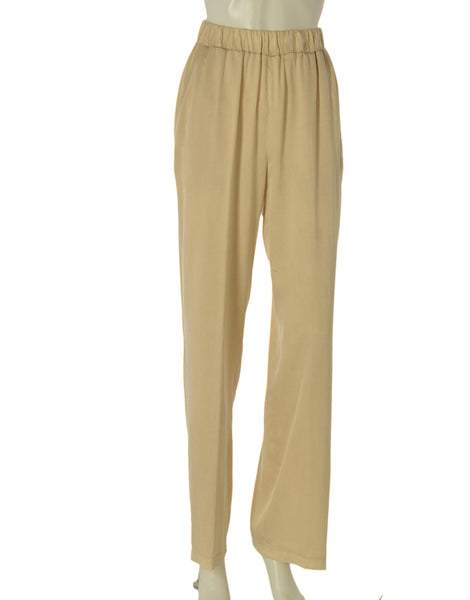 PANTALONE DONNA JENNIFER CLOSE PALAZZO ELASTICO TASCHE ART. 1894