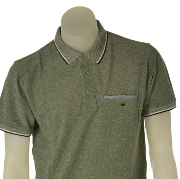 POLO UOMO IL GRANCHIO MANICA CORTA TASCHINO OXFORD COTONE ART. GR23