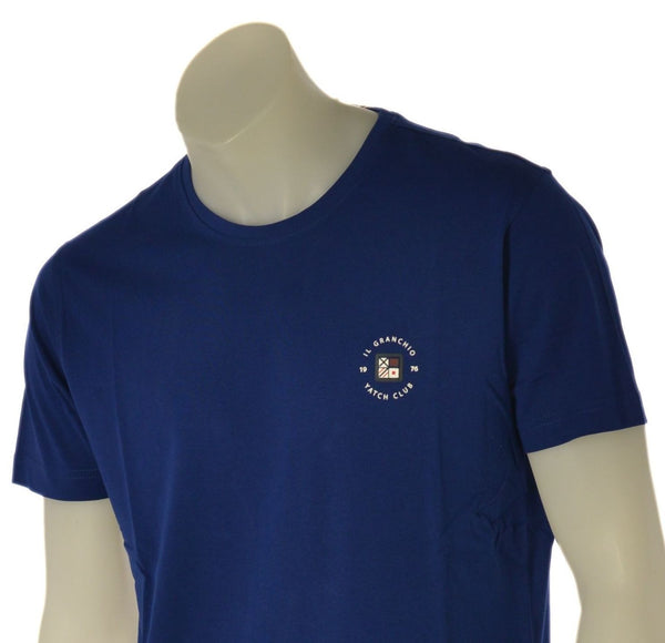 T-SHIRT UOMO IL GRANCHIO PARICOLLO MANICA CORTA LOGO JERSEY COTONE ART. 52HGR81