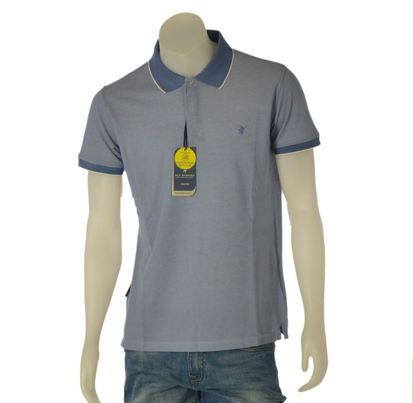 POLO UOMO SEA BARRIER MANICA CORTA LOGO SPACCHETTI PIQUET  NO STIRO ART. ROOKS-18