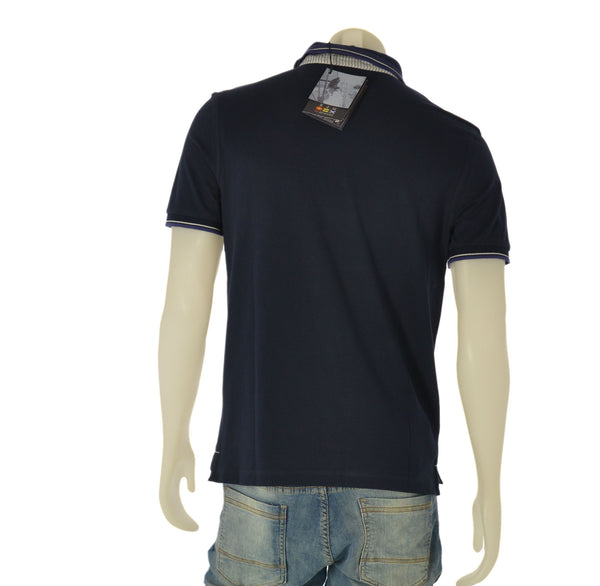 POLO UOMO RE DEL MARE MANICA CORTA PIQUET COTONE SPACCHETTI TASCHNO ART. 94.5317