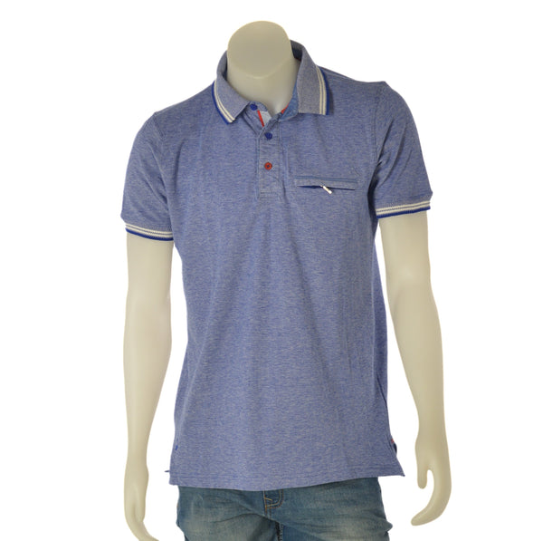 POLO UOMO BASILE MANICA CORTA TASCHINO COTONE ART. BE0198