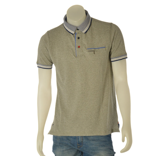 POLO UOMO BASILE MANICA CORTA TASCHINO COTONE ART. BE0198