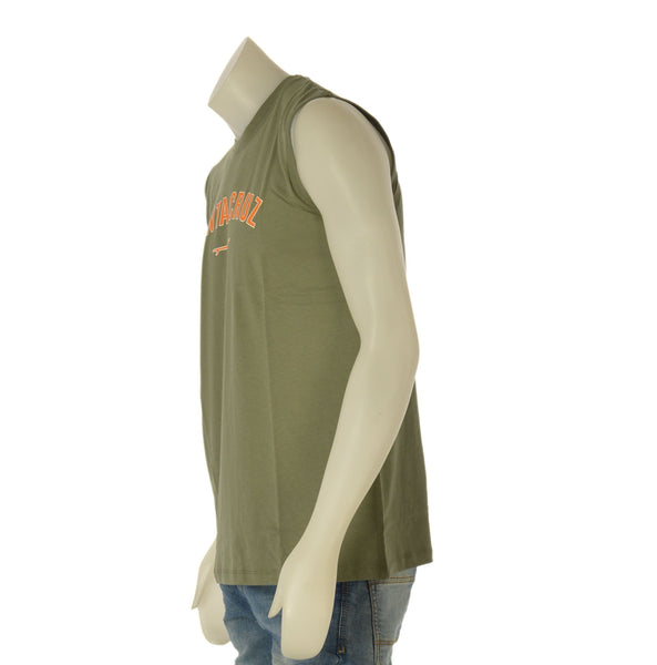 T-SHIRT SMANICATA UOMO HENRY BARROWS GIROCOLLO STAMPA FRONTALE COTONE ART. TS0088