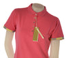 POLO DONNA VIRGINIA BLU MANICA CORTA PIQUET ELASTICIZZATO ART. PEONIA-06