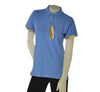 POLO DONNA VIRGINIA BLU MANICA CORTA PIQUET ELASTICIZZATO ART. PEONIA-06