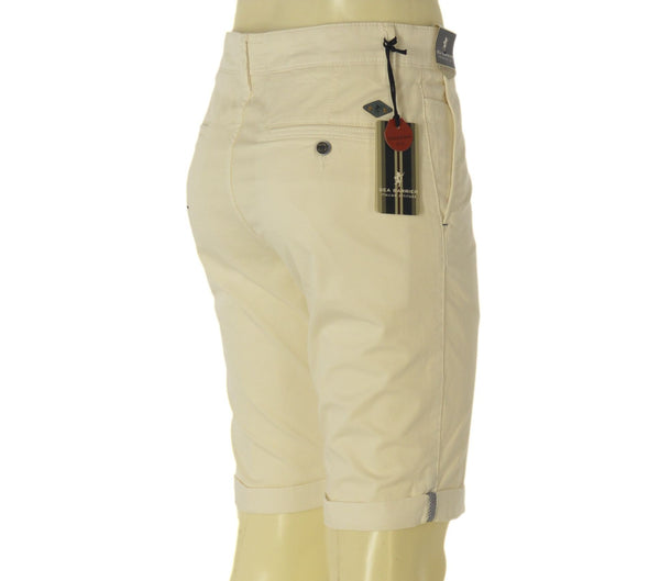 BERMUDA UOMO SEA BARRIER TASCHE ALLA FRANCESE BOTTONE ZIP COTONE ELASTICIZZATO ART. DENDE-89