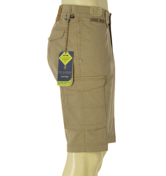 BERMUDA UOMO SEA BARRIER TASCHE TASCONI BOTTONE CERNIERA ELASTICIZZATO ART. SPULLER-89