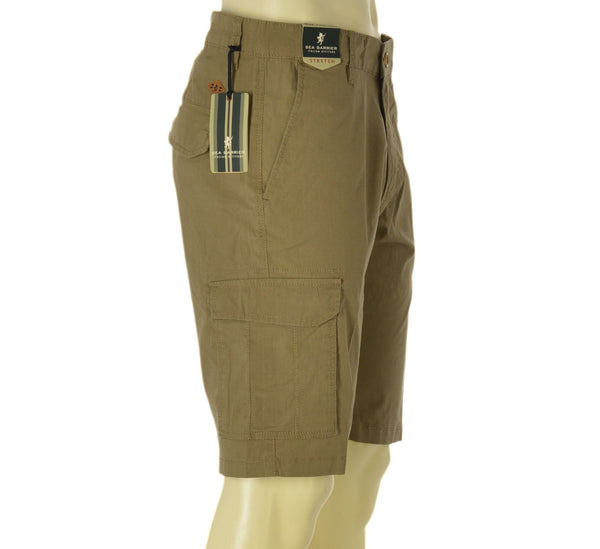 BERMUDA UOMO SEA BARRIER TASCHE TASCONI BOTTONE CERNIERA ELASTICIZZATO ART. VALENCIA-58