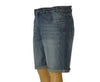 BERMUDA JEANS UOMO TAGLIE OVER CINQUE TASCHE ELASTICIZZATO ART. CONF-RIPUARI-89