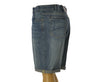 BERMUDA JEANS UOMO TAGLIE OVER CINQUE TASCHE ELASTICIZZATO ART. CONF-RIPUARI-89