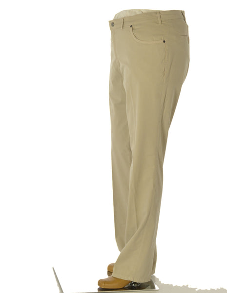 PANTALONE UOMO LUIGI MORINI COTONE ELASTICIZZATO TASCHE BOTTONE ZIP ART. 4344 MIKE
