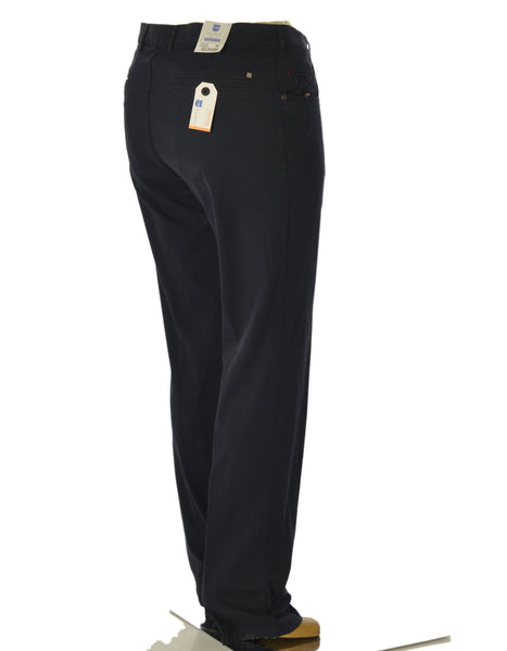 PANTALONI UOMO LUIGI MORINI COTONE ELASTICIZZATO TASCHE BOTTONE ZIP ART. 4344 TREVISO
