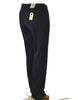PANTALONI UOMO LUIGI MORINI COTONE ELASTICIZZATO TASCHE BOTTONE ZIP ART. 4344 TREVISO