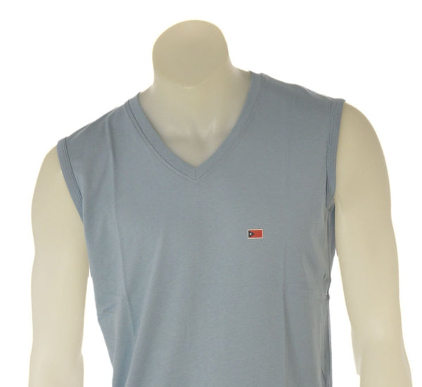 T-SHIRT UOMO HENRY BARROWS SCOLLO V SMANICATA COTONE ART. TS0086