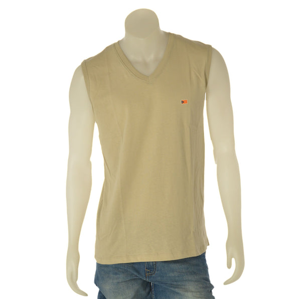 T-SHIRT UOMO HENRY BARROWS SCOLLO V SMANICATA COTONE ART. TS0086