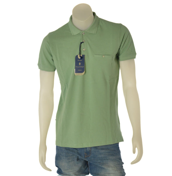 POLO UOMO SEA BARRIER MANICA CORTA TASCHINO COTONE ART. DEVOS-18