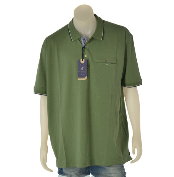 POLO UOMO SEA BARRIER TAGLIE OVER TASCHINO BOTTONE COTONE ART. CONF-BOONEN-07
