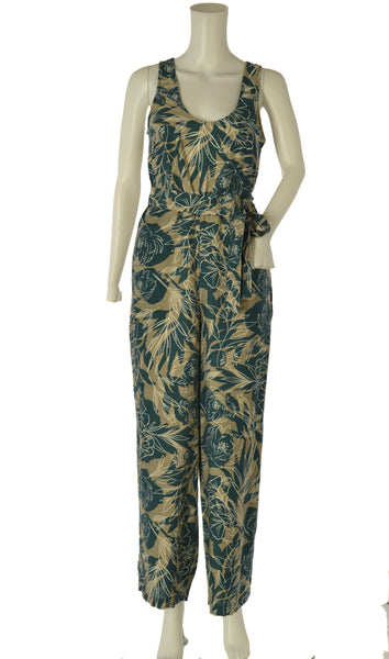 TUTA ELEGANTE DONNA TIFFOSI FANTASIA CANOTTA PALAZZO CINTURA ZIP BOTTONE TASCHE ART. 10061060881