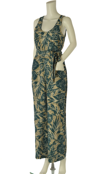 TUTA ELEGANTE DONNA TIFFOSI FANTASIA CANOTTA PALAZZO CINTURA ZIP BOTTONE TASCHE ART. 10061060881