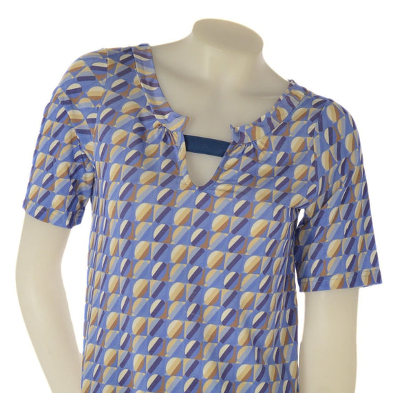 MAGLIA DONNA GAIA B FANTASIA MANICA CORTA VISCOSA ART. 187