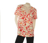 MAGLIA DONNA GAIA B FANTASIA MANICA CORTA SCOLLOA V  VISCOSA ART. 147