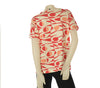 MAGLIA DONNA GAIA B FANTASIA MANICA CORTA SCOLLOA V  VISCOSA ART. 147