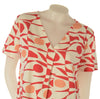 MAGLIA DONNA GAIA B FANTASIA MANICA CORTA SCOLLOA V  VISCOSA ART. 147