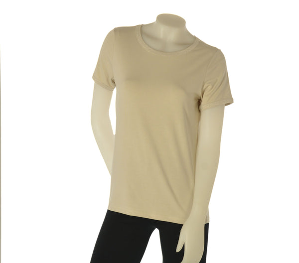 MAGLIA DONNA GAIA B MANICA CORTA GIROCOLLO VISCOSA LUREX ART. 171