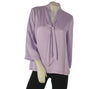 BLUSA DONNA MYASTREET VISCOSA MANICA TRE QUARTI SCOLLO V FIOCCO ART. FLD510B-90