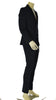 ABITO UOMO TWO-BI DROP 6 GIACCA  DUE BOTTONI SPACCHI IMPUNTURE PANTALONE ART. A136