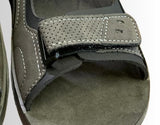 SANDALO INBLU UOMO TOMAIA TESSUTO TECNICO RESISTENTE TRASPIRANTE TRIPLO VELCRO REGOLABILE  PLANTARE MORBIDO ART TO00008