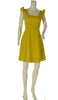 ABITO CORTO DONNA GRIFFAI SPALLA LARGA FIOCCO SCHIENA SVASATO COTONE ART. 6699