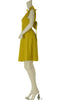 ABITO CORTO DONNA GRIFFAI SPALLA LARGA FIOCCO SCHIENA SVASATO COTONE ART. 6699