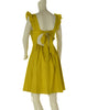 ABITO CORTO DONNA GRIFFAI SPALLA LARGA FIOCCO SCHIENA SVASATO COTONE ART. 6699