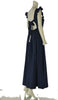 ABITO LUNGO DONNA GRIFFAI COTONE CANOTTA FIOCCO SCHIENA SVASATO ART. 6700