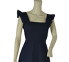 ABITO LUNGO DONNA GRIFFAI COTONE CANOTTA FIOCCO SCHIENA SVASATO ART. 6700