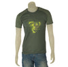 T-SHIRT TECNICA UOMO BRUGI MANICA CORTA GIROCOLLO STAMPA TRASPIRANTE ART. NA4J T61S 4F