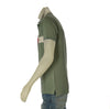 POLO UOMO SCUOLA NAUTICA ITALIANA MANICA CORTA SPACCHI INSERTI PIQUET COTONE ART. 158821