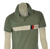 POLO UOMO SCUOLA NAUTICA ITALIANA MANICA CORTA SPACCHI INSERTI PIQUET COTONE ART. 158821