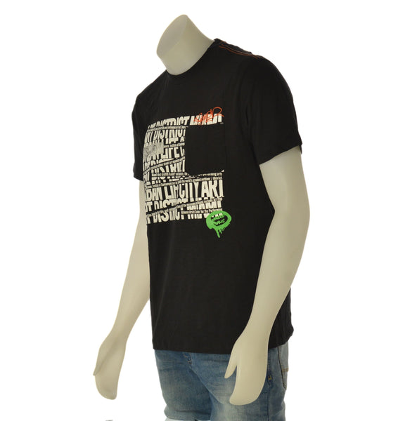 T-SHIRT UMO GAS MANICA CORTA GIROCOLLO STAMPA  COTONE ART. DHARIS
