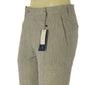 PANTALONI UOMO RAGAZZO PURO LINO CLASSICO MARCA A&P BIANCHI ART. 459
