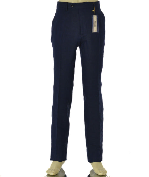 PANTALONI UOMO RAGAZZO PURO LINO CLASSICO MARCA A&P BIANCHI ART. 459