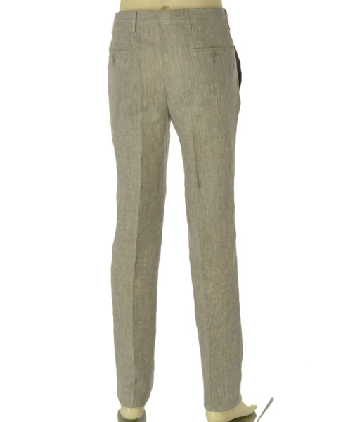 PANTALONI UOMO RAGAZZO PURO LINO CLASSICO MARCA A&P BIANCHI ART. 459