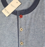 PIGIAMA UOMO CALIBRATO PURO COTONE TINTA UNITA SERAFINO TASCHINO MARCA BIPBIP ART. 1587