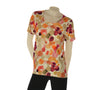 T-SHIRT DONNA GAIA B. MANICA CORTA FANTASIA GIROCOLLO VISCOSA ELASTICIZZATA ART. 299G3