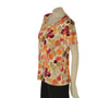 T-SHIRT DONNA GAIA B. MANICA CORTA FANTASIA GIROCOLLO VISCOSA ELASTICIZZATA ART. 299G3